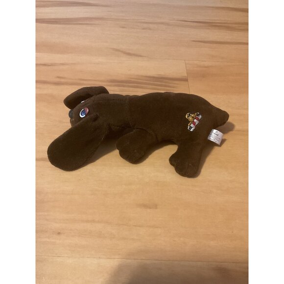 Pound Puppies 1984 Brown Plush Puppy Dog Stuffed Animal Toy 8.5" - Picture 2 of 6